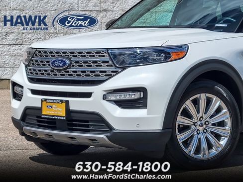 Certified 2023 Ford Explorer Limited w/ Limited Technology Package AWD/4WD image 2