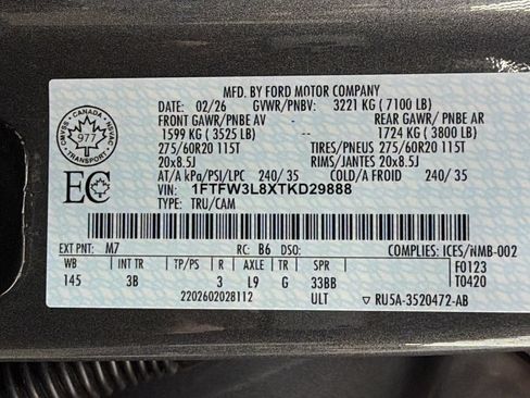 Used 2026 Ford F150 XLT w/ Equipment Group 303A High AWD/4WD image 41