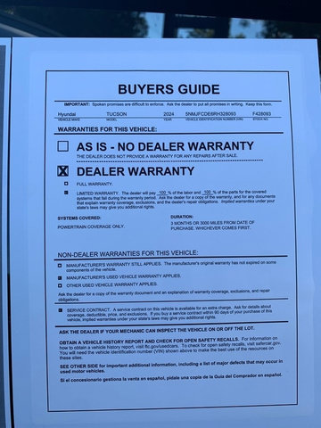 Certified 2024 Hyundai Tucson SEL w/ Convenience Package AWD/4WD image 33