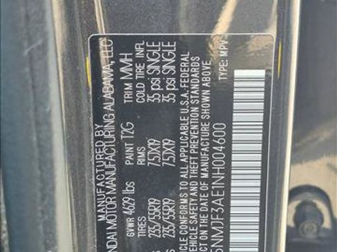 Certified 2022 Hyundai Tucson SEL w/ Convenience Package FWD image 30