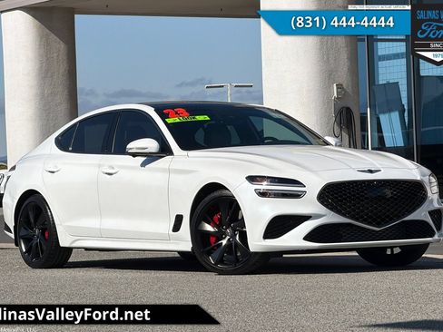 Used 2023 Genesis G70 3.3T w/ Sport Prestige Package RWD image 1