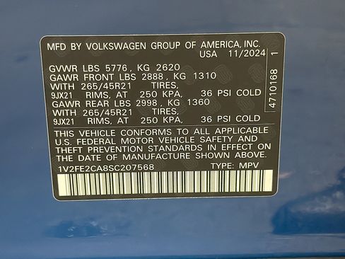 Used 2025 Volkswagen Atlas Cross Sport SEL Premium R-Line image 44