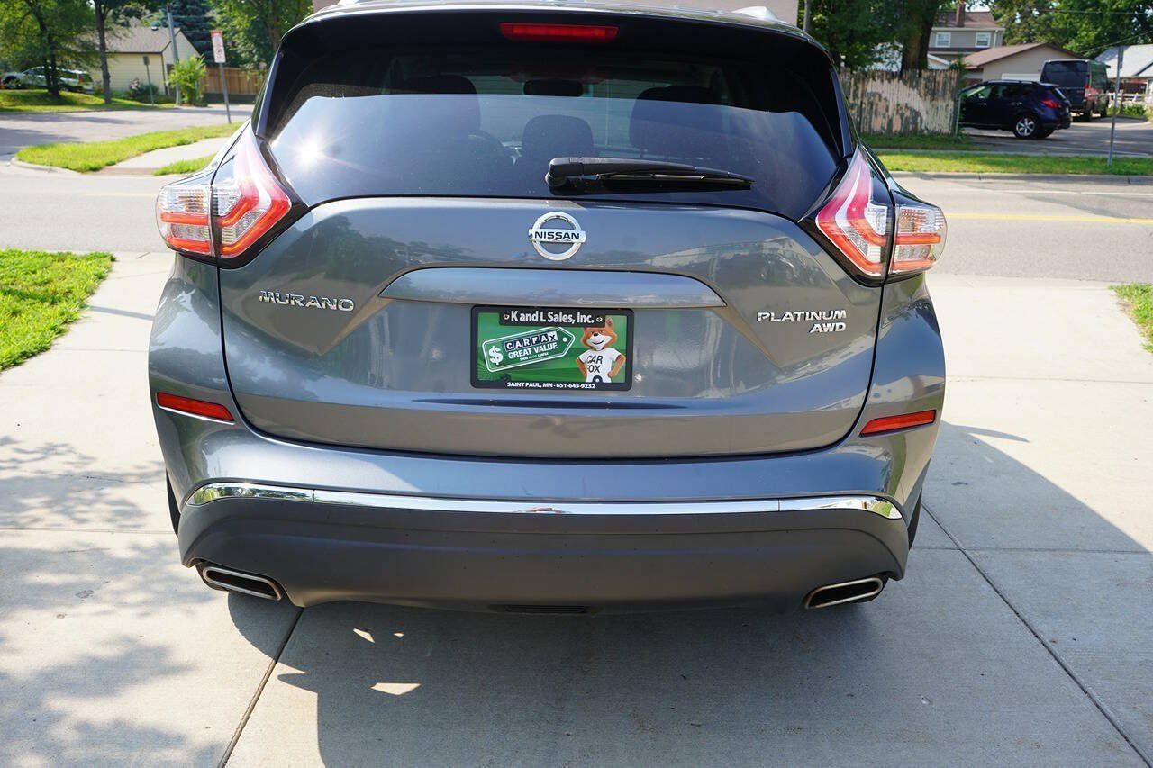 Used 2017 Nissan Murano Platinum w/ Platinum Technology Package AWD/4WD image 26