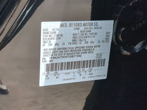 New 2026 Ford Explorer Active image 68