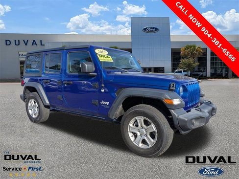 Used 2019 Jeep Wrangler Unlimited Sport S image 1
