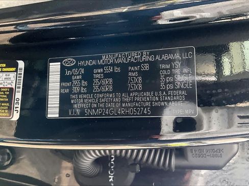 Used 2024 Hyundai Santa Fe SEL FWD image 34
