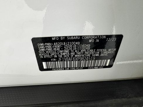 Used 2023 Subaru WRX Premium w/ Popular Package #2 image 30