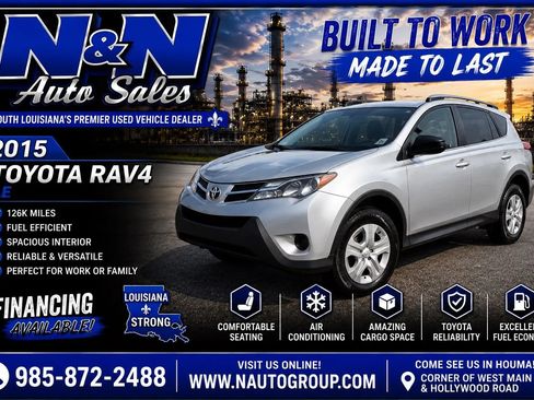 Used 2015 Toyota RAV4 LE FWD image 1