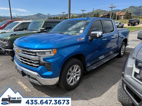 Used 2022 Chevrolet Silverado 1500 LTZ w/ Technology Package AWD/4WD image 2