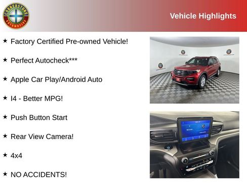 Certified 2020 Ford Explorer XLT w/ Equipment Group 202A image 2