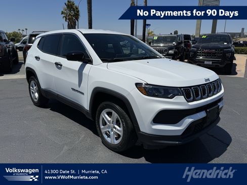 Used 2023 Jeep Compass Sport AWD/4WD image 1