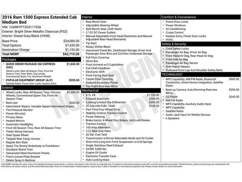 Used 2016 RAM 1500 Express image 4