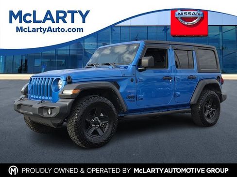 Used 2021 Jeep Wrangler Unlimited Sport image 1