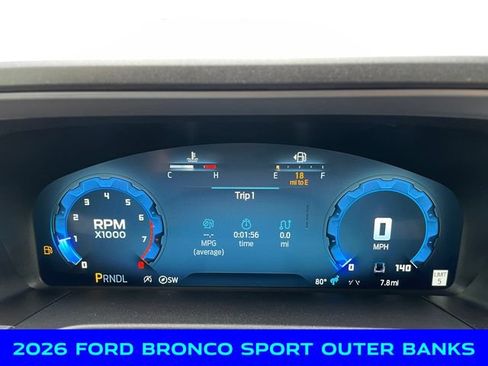 New 2026 Ford Bronco Sport Outer Banks w/ Sasquatch Outer Banks Package AWD/4WD image 2