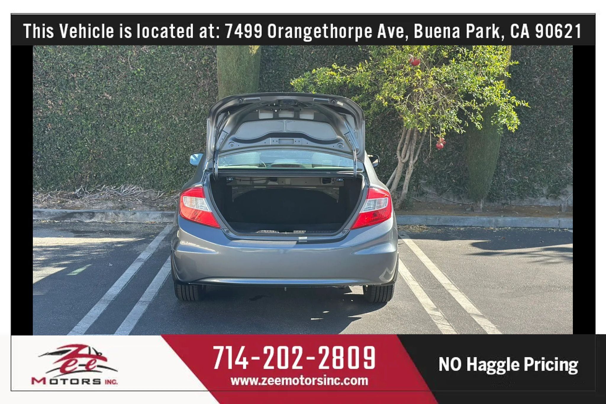 Used 2012 Honda Civic EX image 16