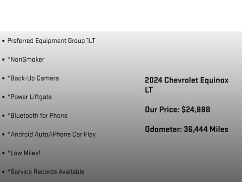 Used 2024 Chevrolet Equinox LT AWD/4WD image 6
