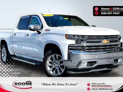 Used 2021 Chevrolet Silverado 1500 LTZ AWD/4WD image 1