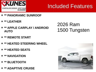 New 2026 RAM 1500 Tungsten w/ Towing Technology Group