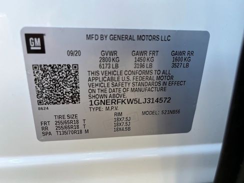 Used 2020 Chevrolet Traverse LS image 7