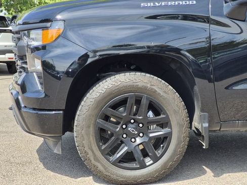 Used 2025 Chevrolet Silverado 1500 Custom w/ Turbomax Blackout Package RWD image 6