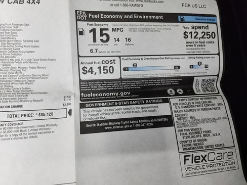 Used 2026 RAM 1500 RHO w/ RHO Level 1 Equipment Group image 69