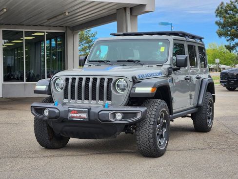Used 2021 Jeep Wrangler Unlimited Rubicon 4xe image 4