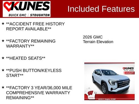 Used 2026 GMC Terrain Elevation FWD image 3