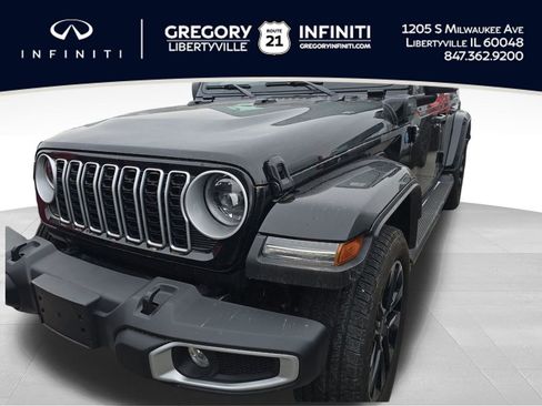 Used 2025 Jeep Wrangler Sahara 4xe image 1