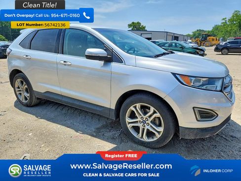 Used 2018 Ford Edge Titanium w/ Technology Package FWD image 5