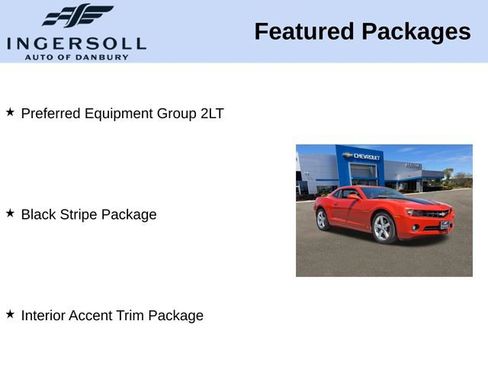 Used 2010 Chevrolet Camaro LT w/ Interior Accent Trim Package RWD image 15