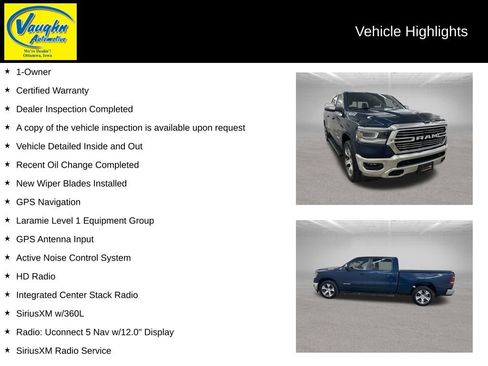 Used 2023 RAM 1500 Laramie AWD/4WD image 2