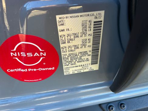 Certified 2022 Nissan Frontier PRO-4X w/ Pro-4X Premium Package image 17