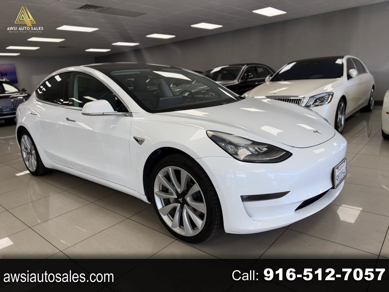 Used 2018 Tesla Model 3 Long Range RWD image 1