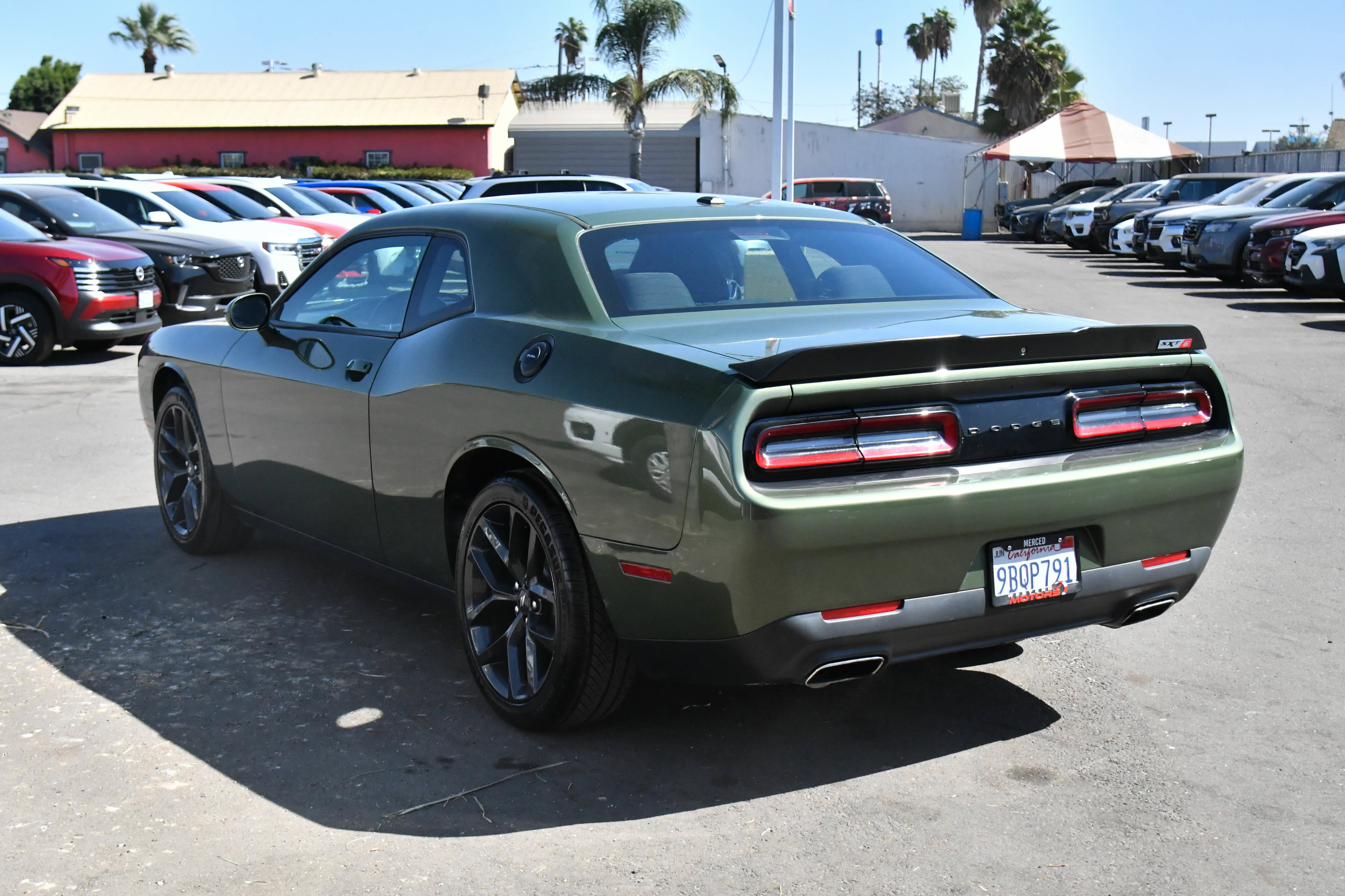 Used 2022 Dodge Challenger SXT w/ Blacktop Package RWD image 6