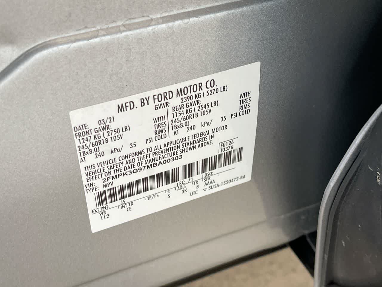 Used 2021 Ford Edge SE FWD image 26
