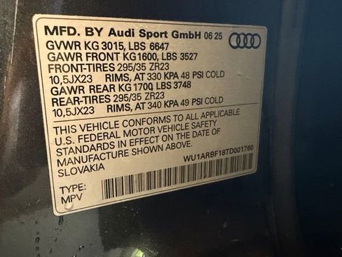 New 2026 Audi RS Q8 performance AWD/4WD image 26