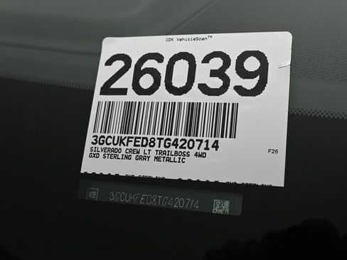 New 2026 Chevrolet Silverado 1500 LT Trail Boss w/ Convenience Package II AWD/4WD image 39