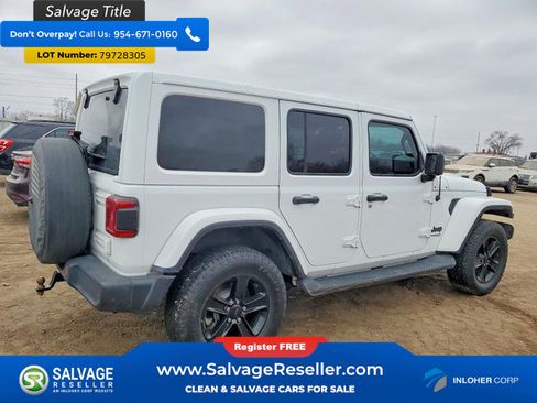 Used 2020 Jeep Wrangler Unlimited Sahara image 4