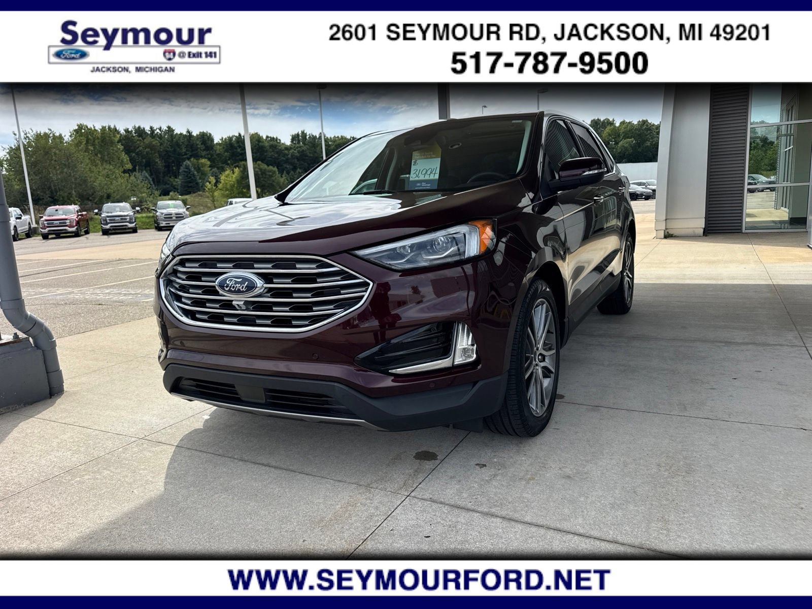 Certified 2024 Ford Edge Titanium w/ Equipment Group 301A AWD/4WD image 1