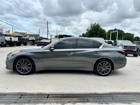 Used 2018 INFINITI Q50 Red Sport 400 w/ Sensory Package (Sport) AWD/4WD image 3