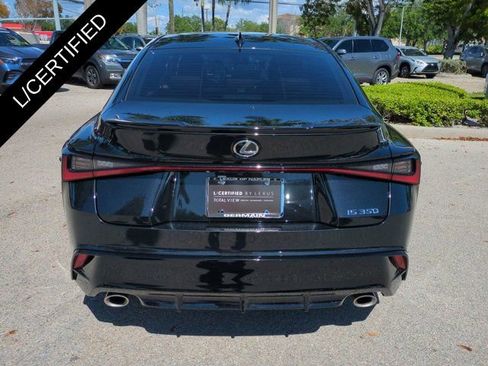 Certified 2025 Lexus IS 350 F Sport w/ Accessory Package RWD image 5