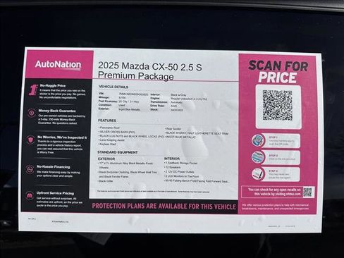 Used 2025 MAZDA CX-50 AWD 2.5 S w/ Weather Package image 26
