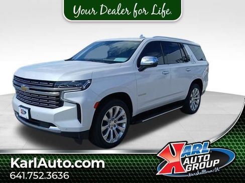 Used 2021 Chevrolet Tahoe Premier w/ Premium Package AWD/4WD image 1
