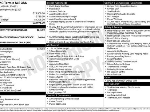 Used 2023 GMC Terrain SLE FWD image 37