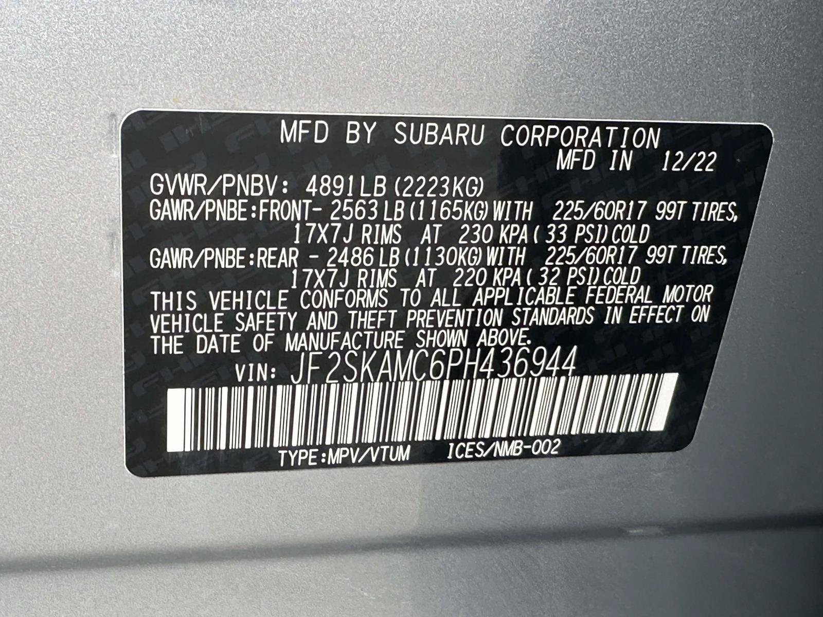 Used 2023 Subaru Forester Wilderness AWD/4WD image 30