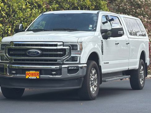 Used 2020 Ford F350 Lariat w/ Lariat Ultimate Package AWD/4WD image 8