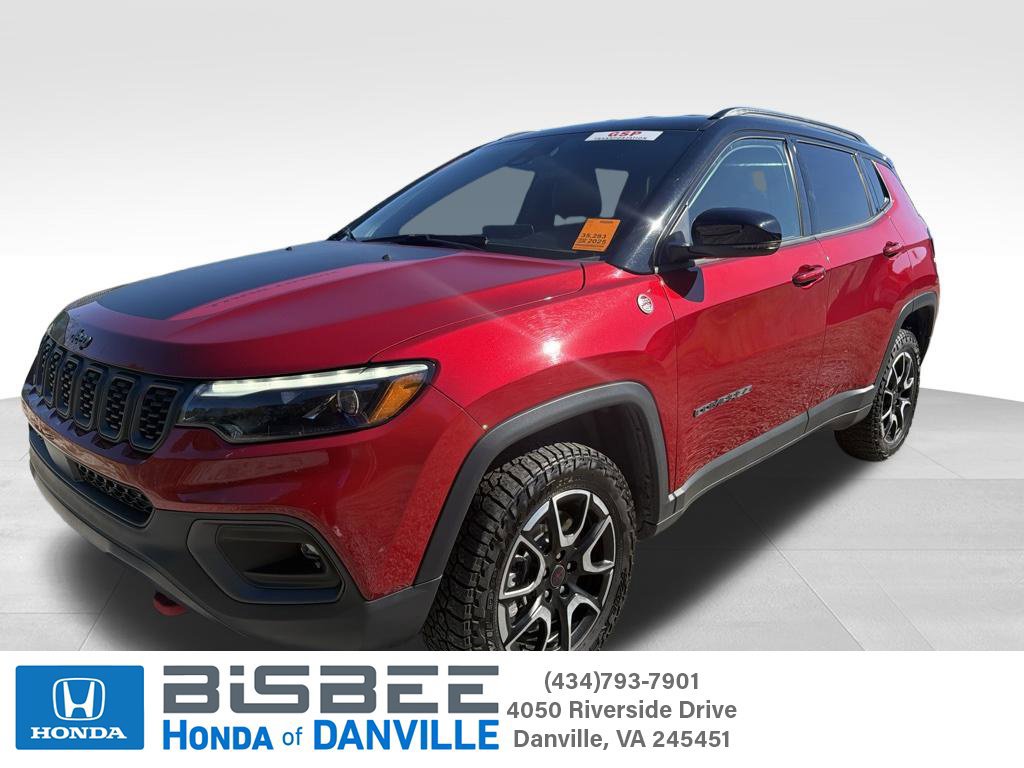 Used 2025 Jeep Compass Trailhawk w/ Trailhawk Elite Group AWD/4WD 360° Tour