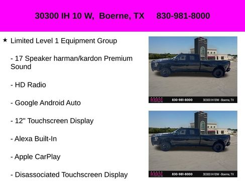 Used 2024 RAM 3500 Limited w/ Night Edition AWD/4WD image 18