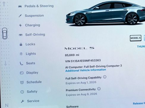 Used 2021 Tesla Model S Long Range AWD/4WD image 19