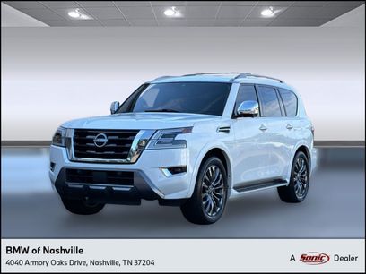 Used 2023 Nissan Armada Platinum w/ Captain's Chairs Package